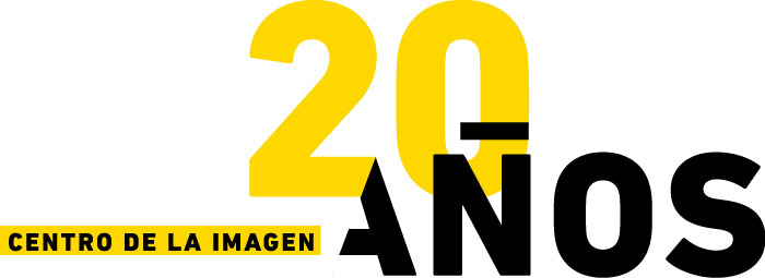 Logotipo del 20 aniversario del Centro de la Imagen